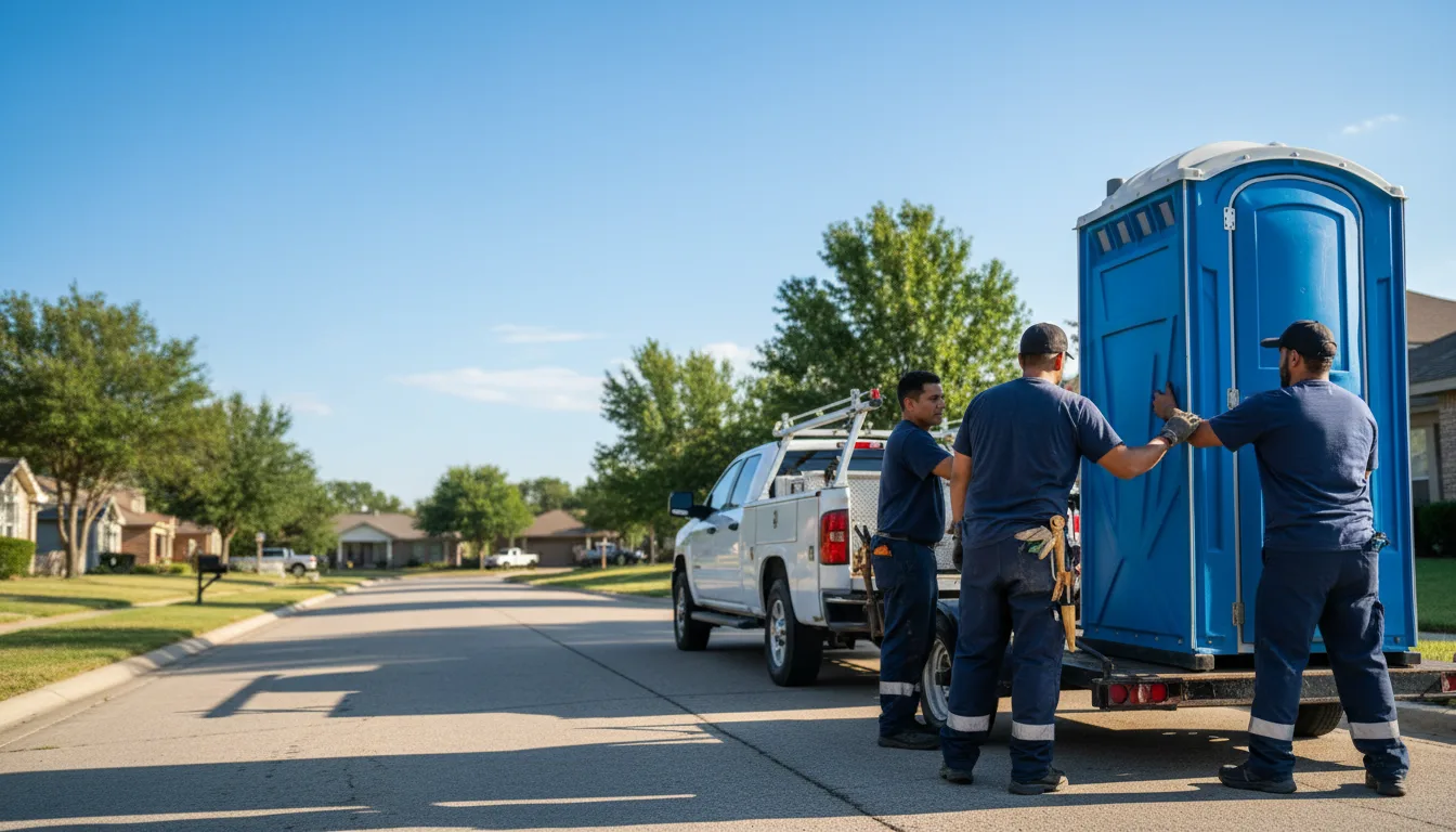 Portable Toilet Rental in Romance, AR near me